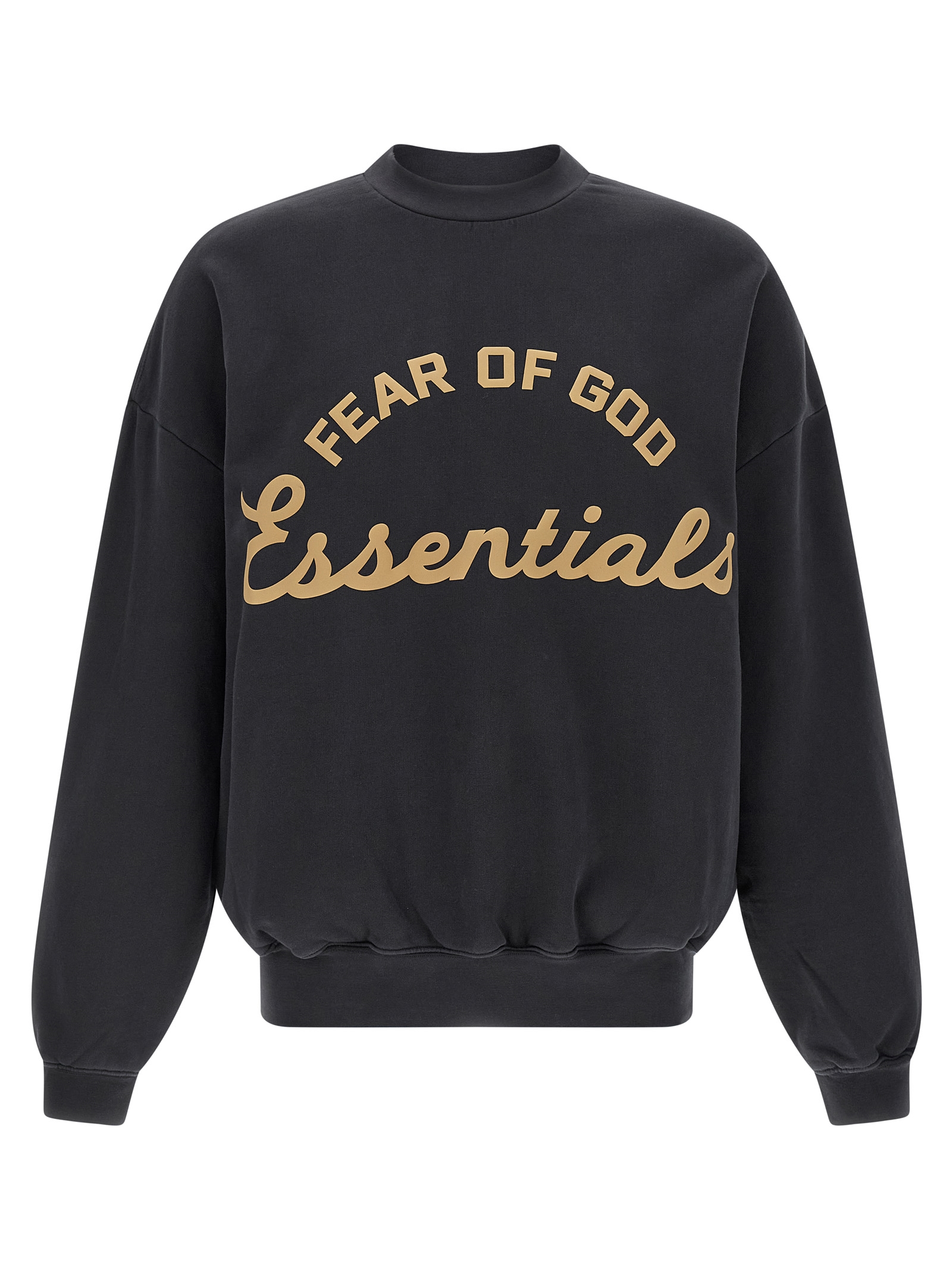 Black Cotton Sweatshirt