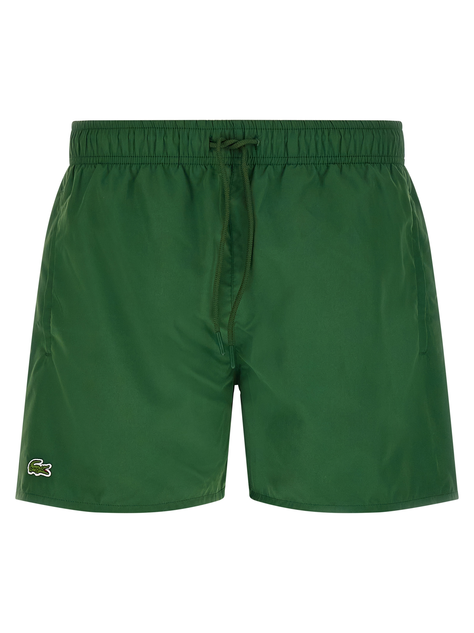 Bicolor Polyester Swim Shorts