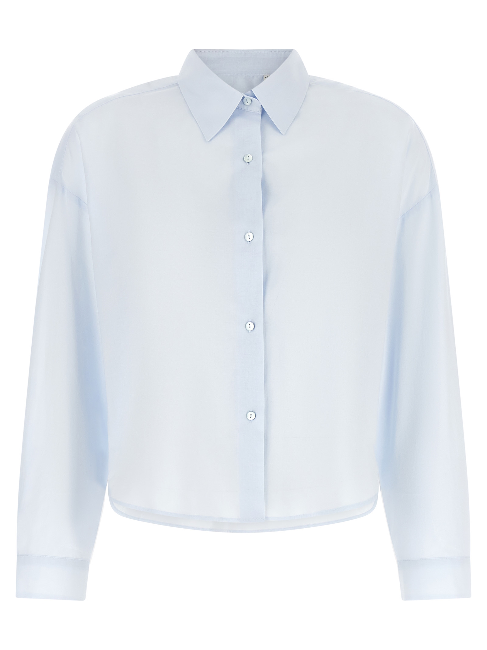Blue Cotton Blouse