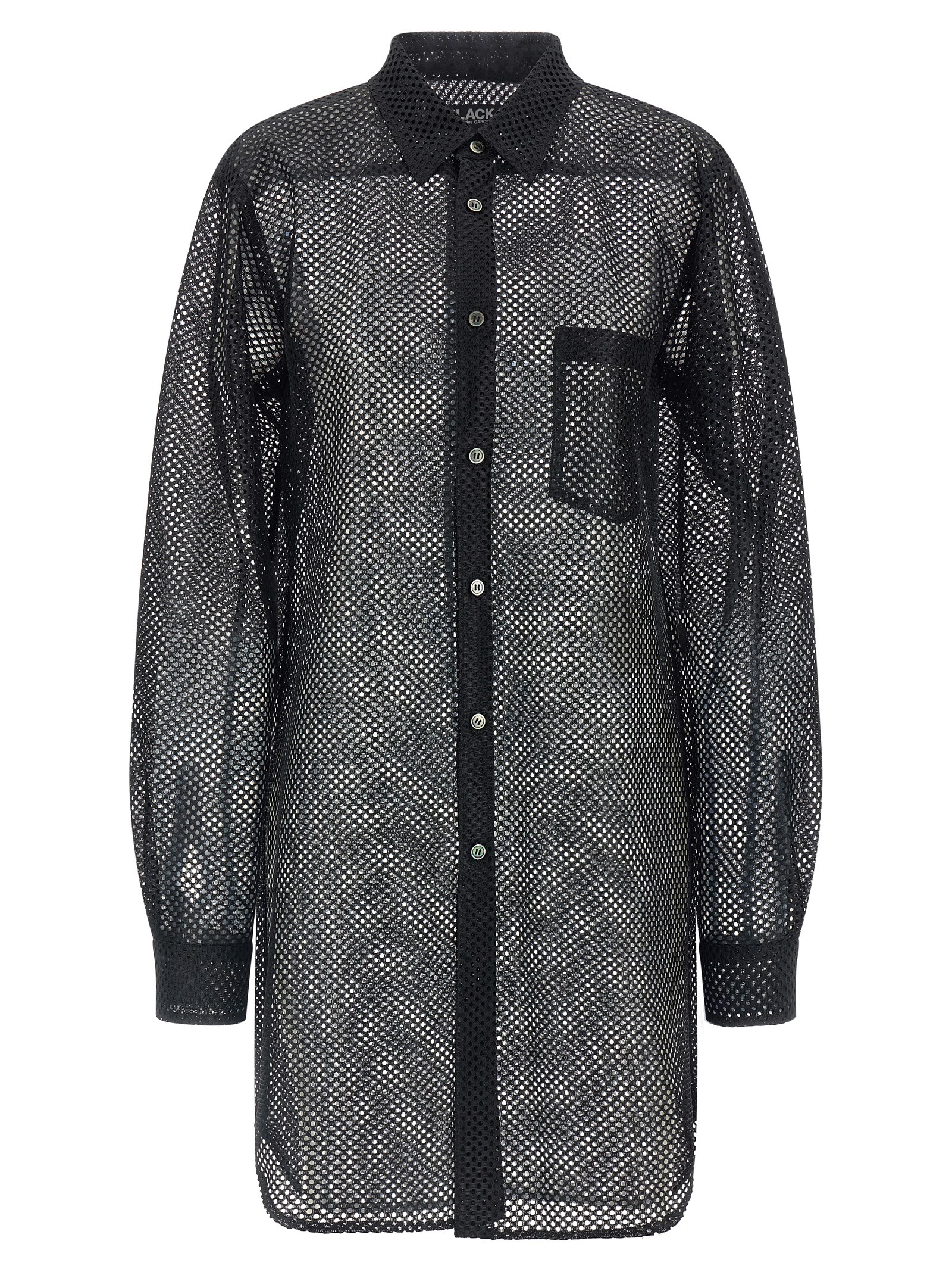 Black Polyester Blouse