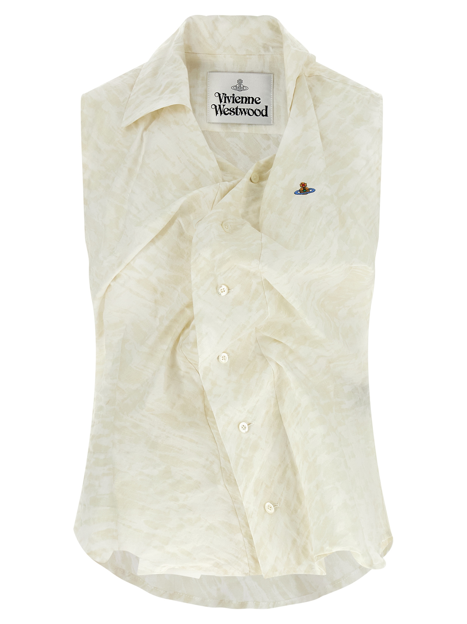 Vivienne Westwood Beige Cotton Blouse - Women