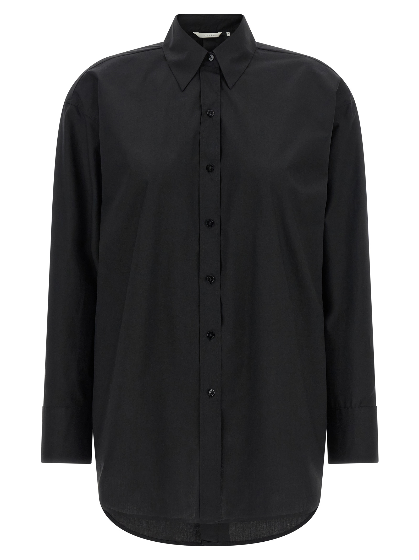 Black Cotton Blouse