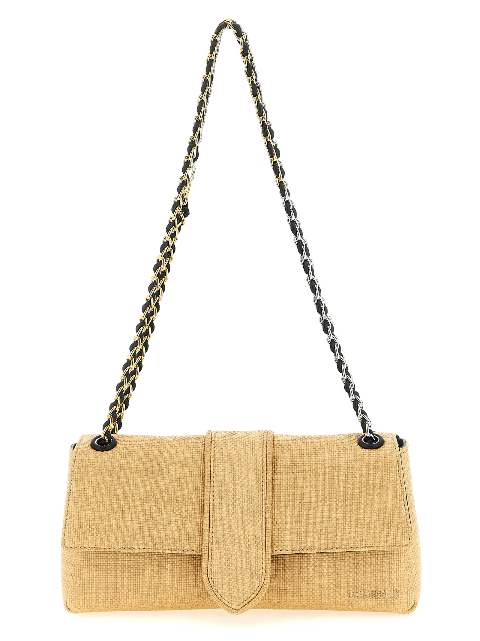 Beige Polyamide Shoulder Bag