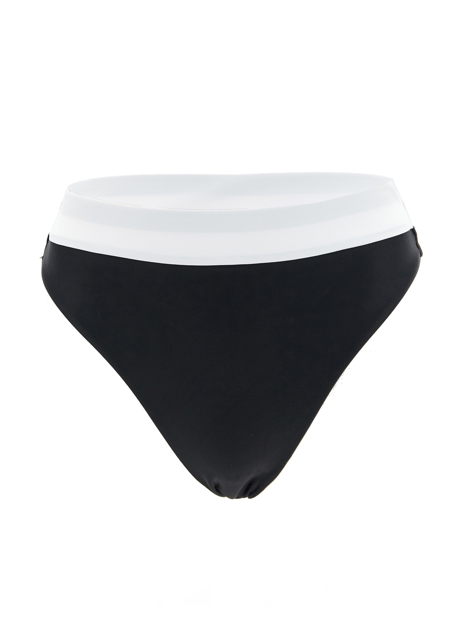 Bicolor Recycled Polyamide Swim Briefs