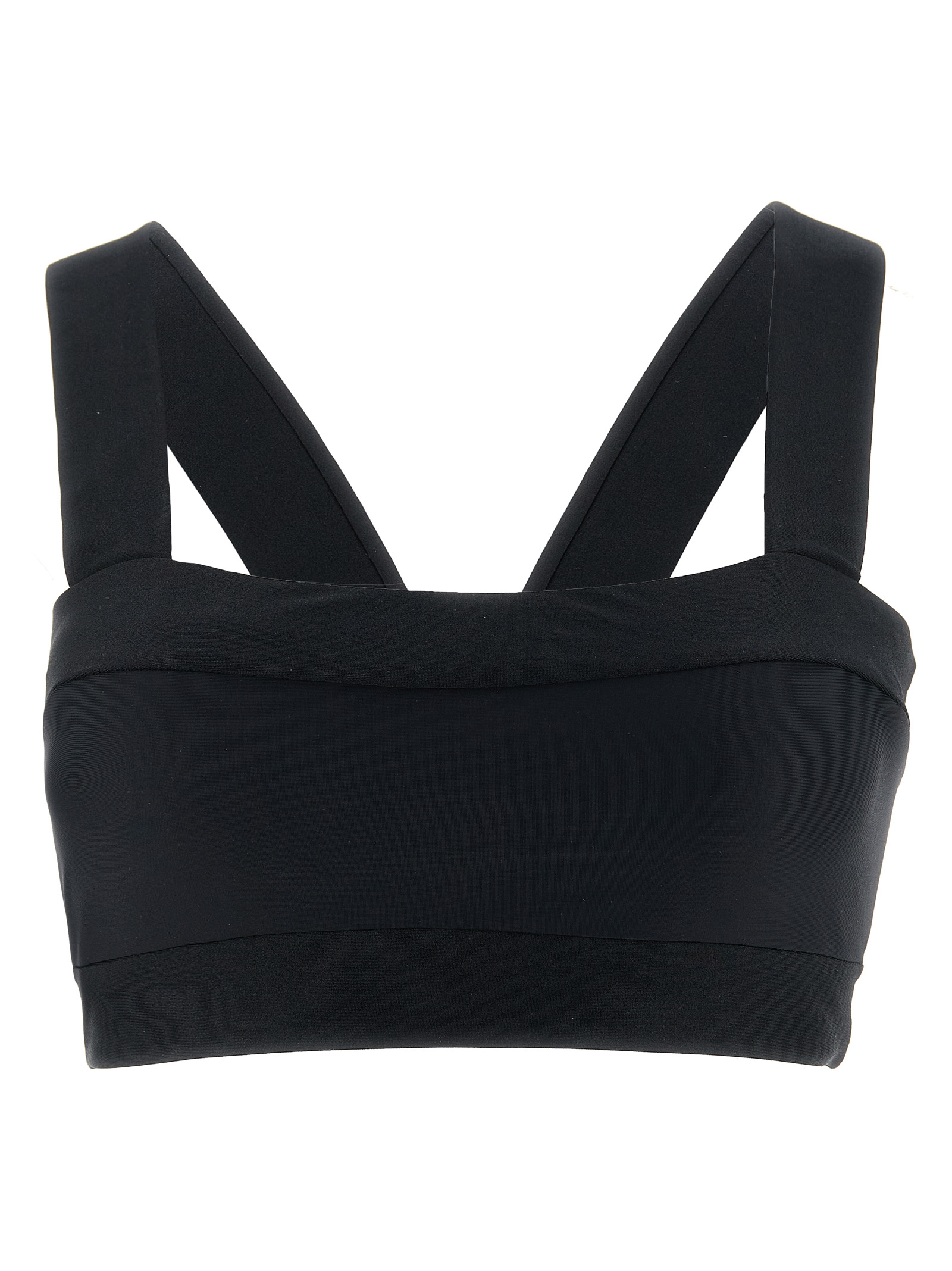 Black Recycled Polyamide Bikini