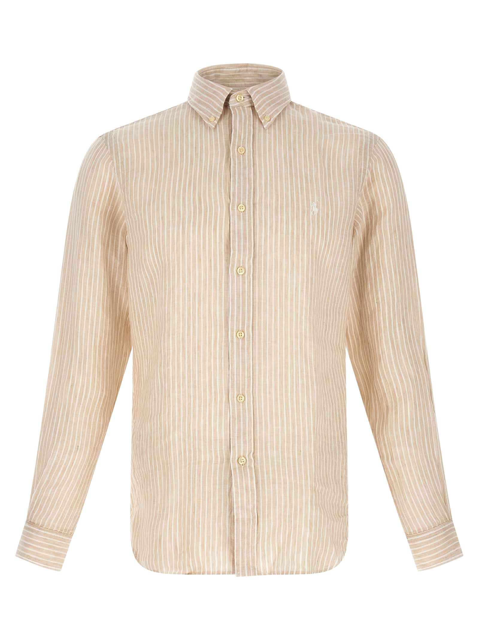 Beige Linen Blouse