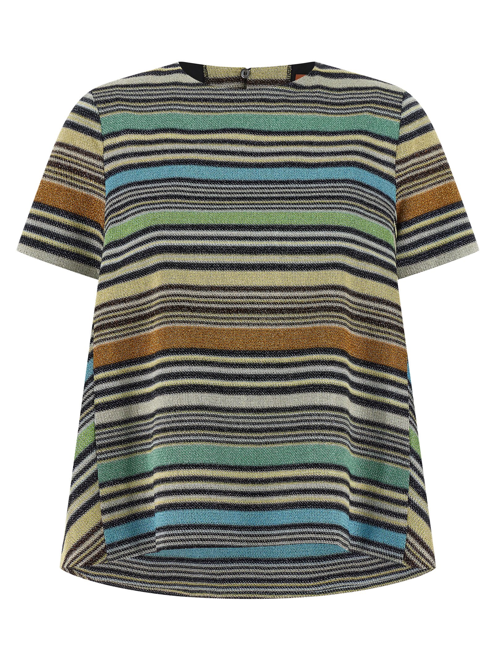 Multicolor Viscose T-Shirt