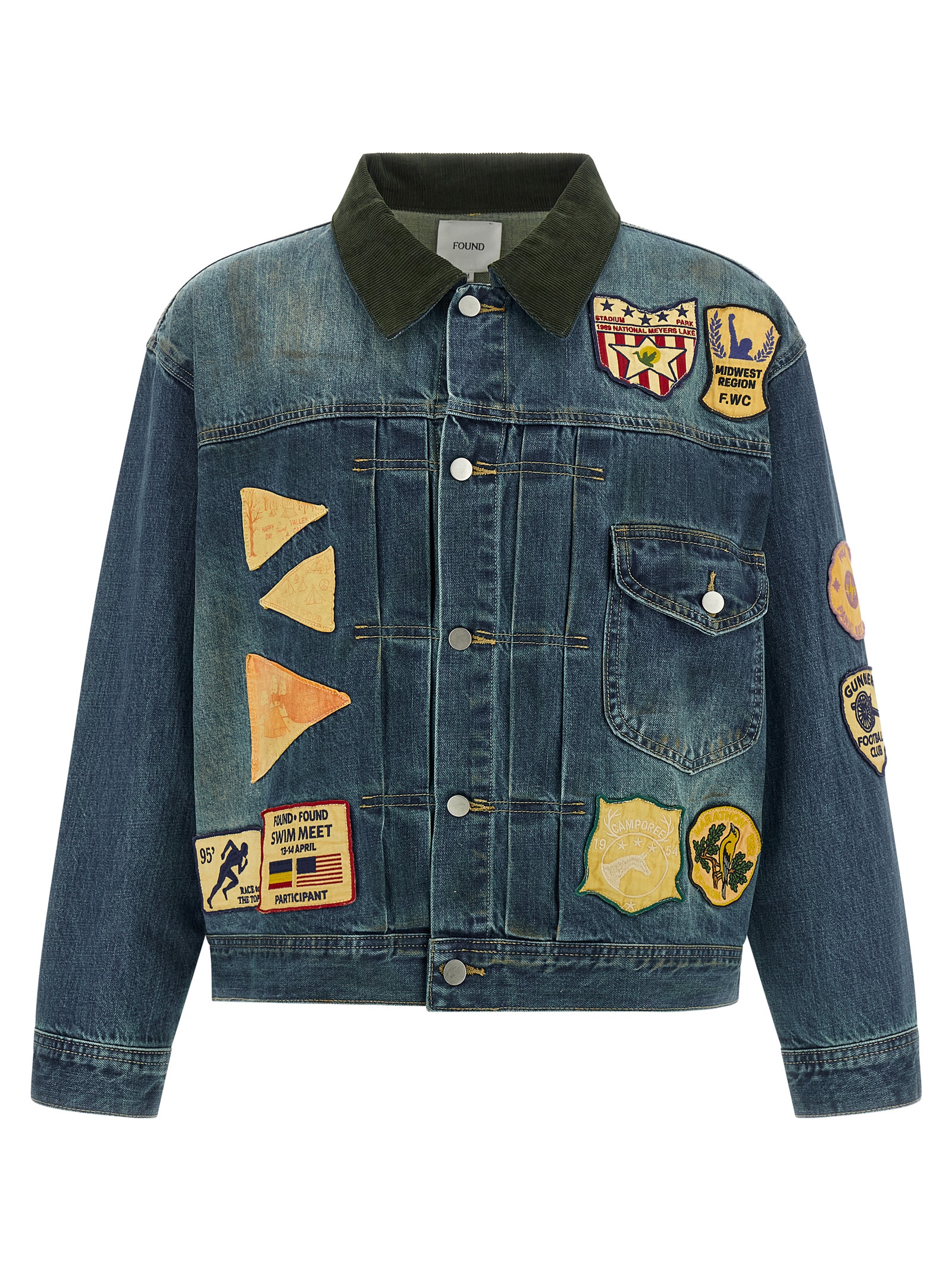 Blue Cotton Denim Jacket