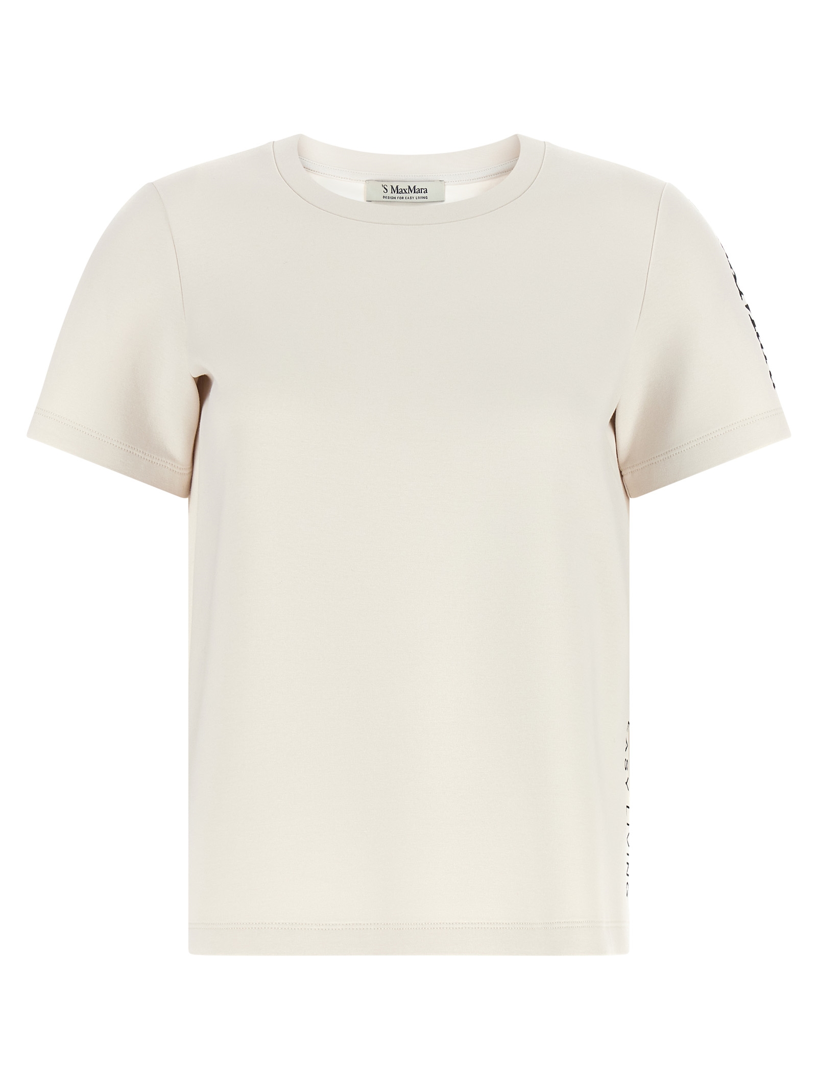 Beige Cotton T-Shirt