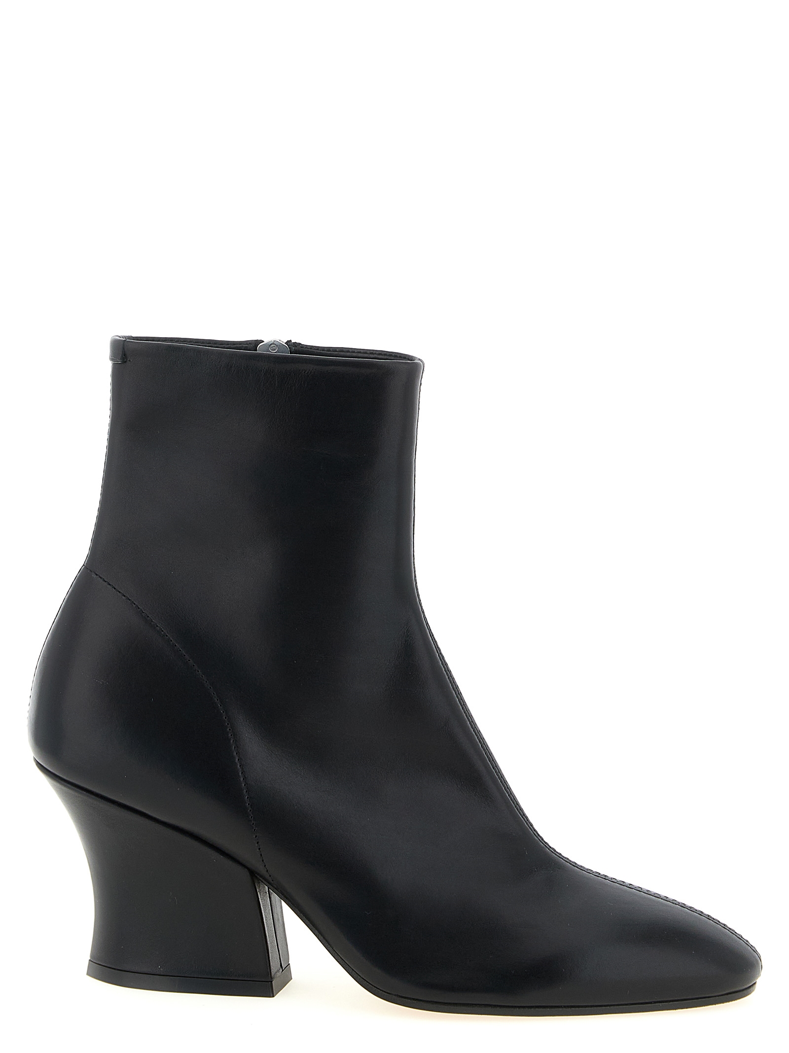 Jil Sander Black Calfskin Ankle Boots - Women