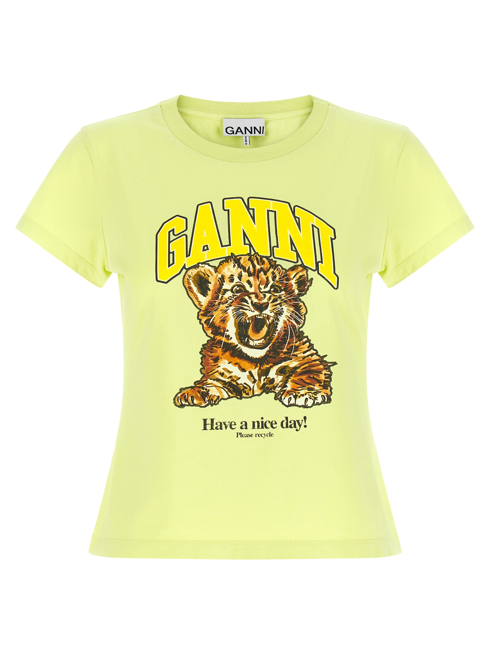Bicolor Cotton T-Shirt