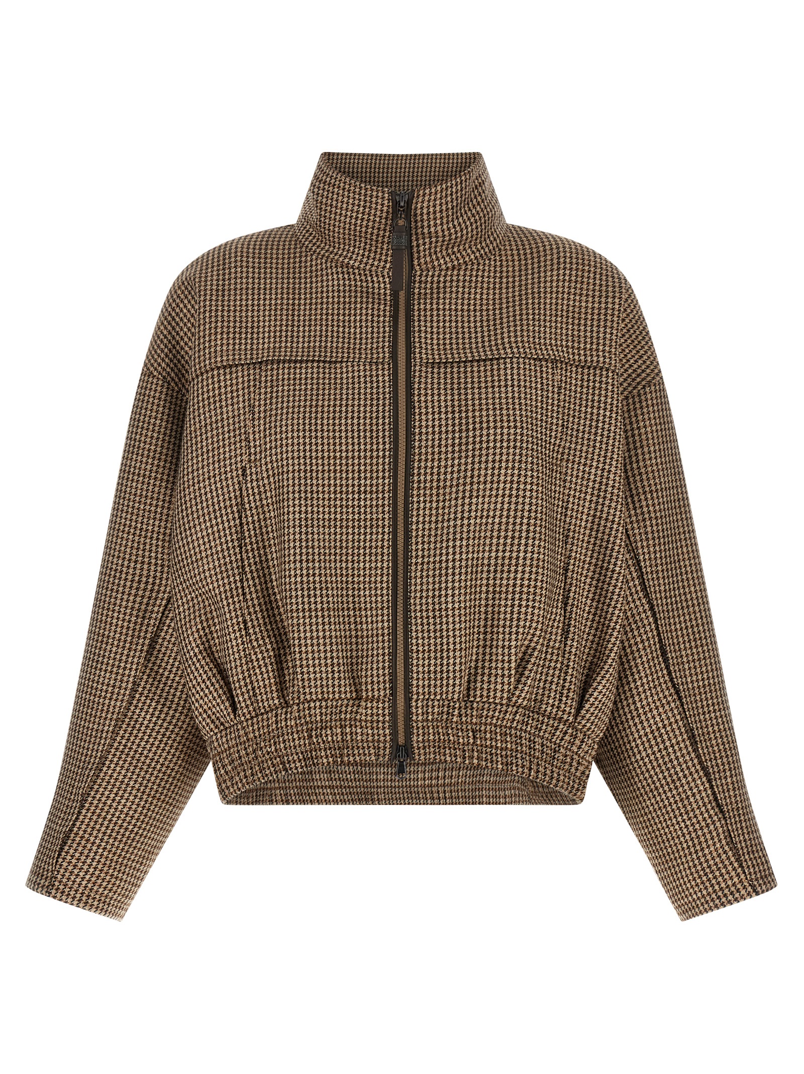 Brown Virgin Wool Jacket