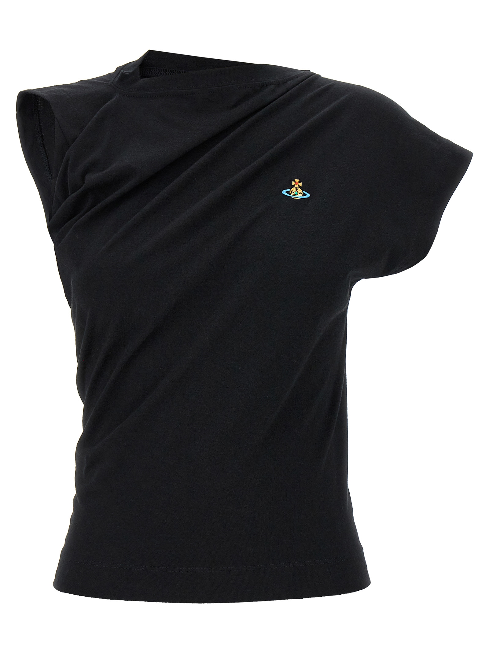 Black Cotton T-Shirt