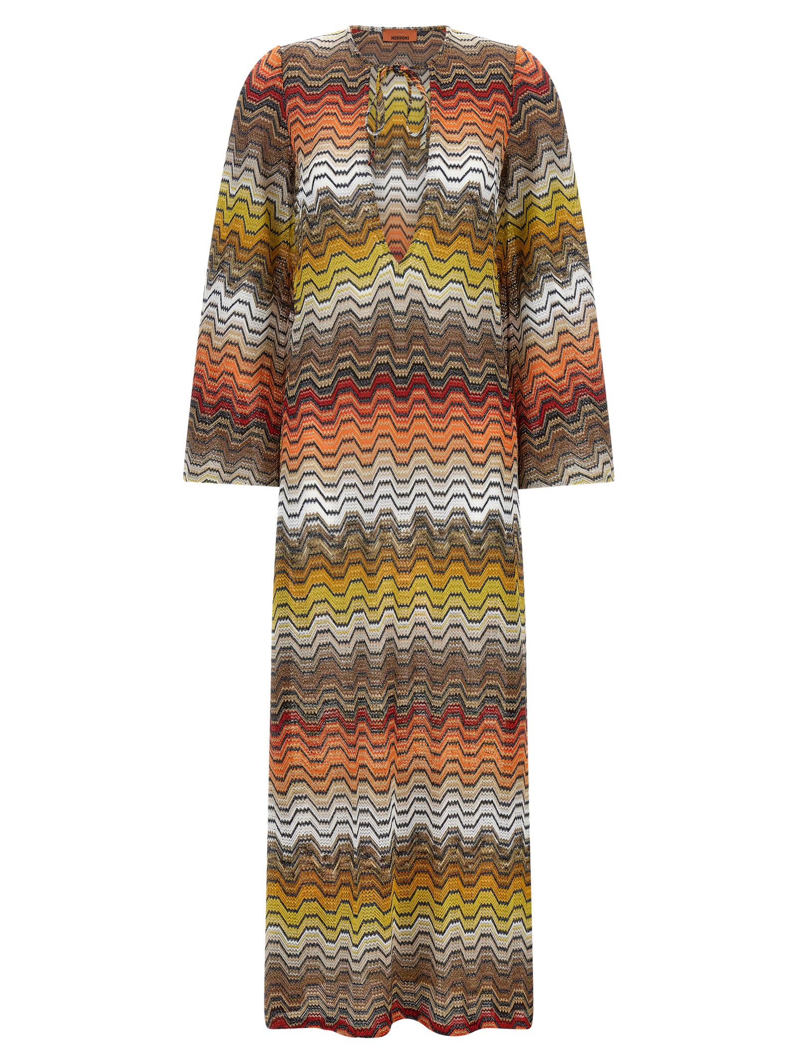 Multicolor Viscose Casual Dress