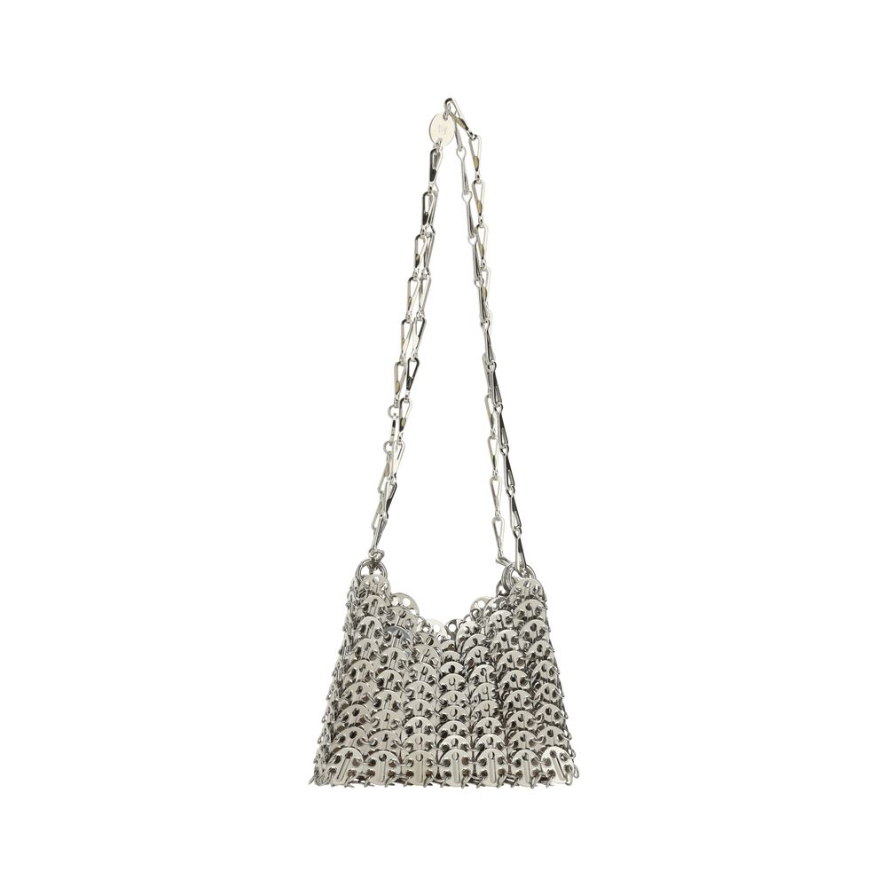 Rabanne Gray Lamb Ovis Aries Shoulder Bag - Women