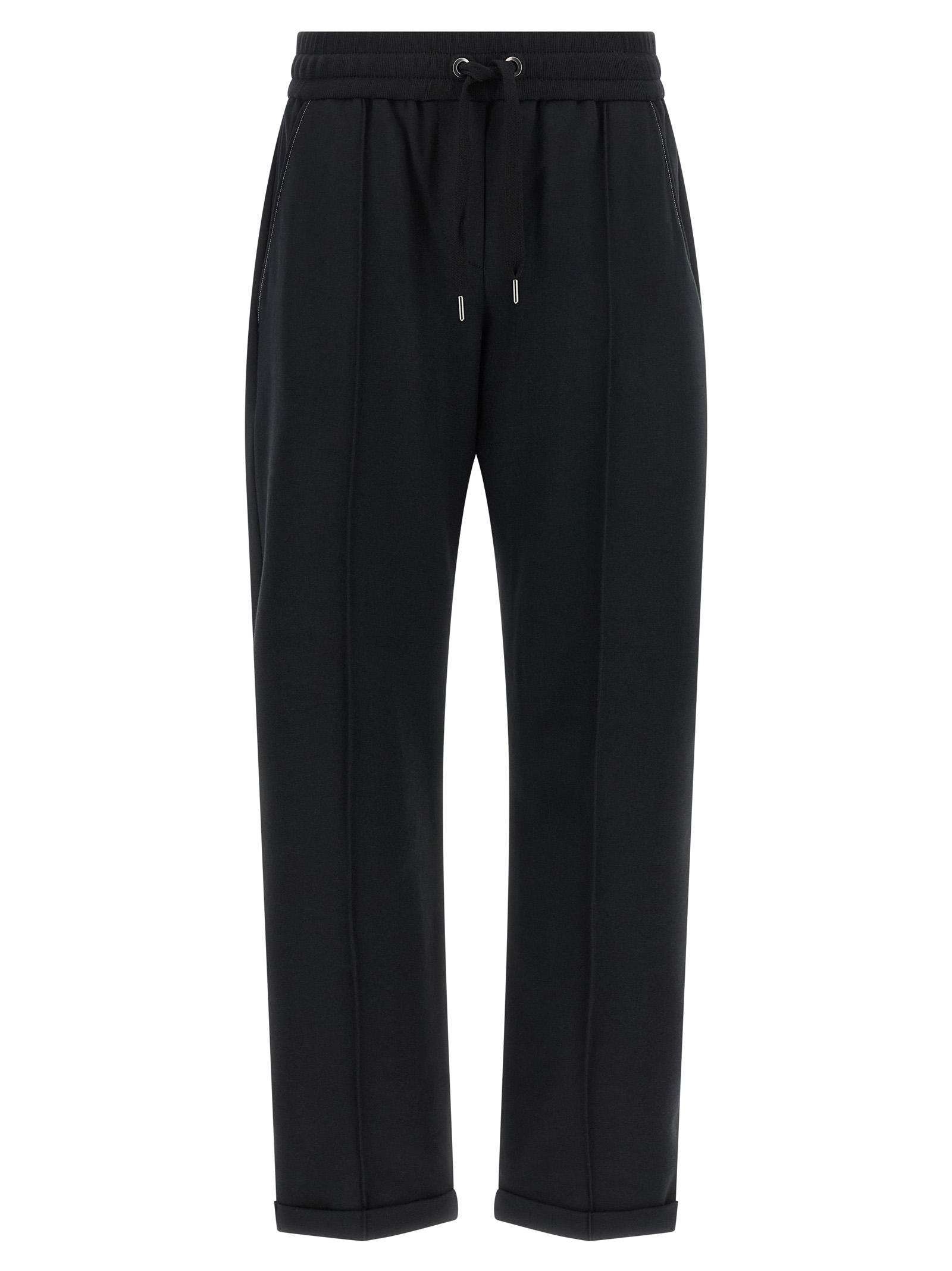 Black Cotton Joggers (Workout Pants)