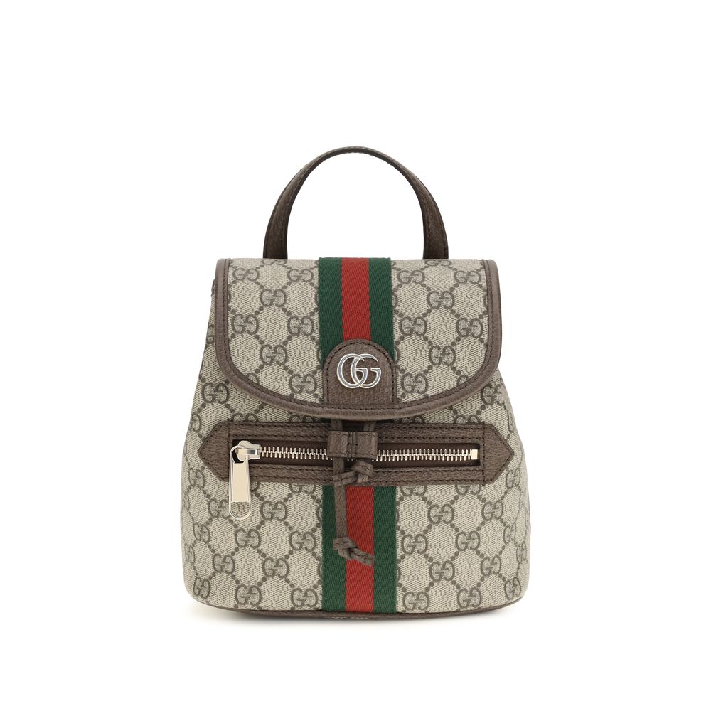 Gucci Beige Fabric Backpack - Women