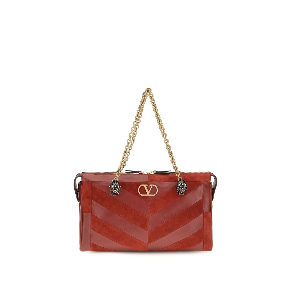 Multicolor Calf Leather Bos Taurus Shoulder Bag