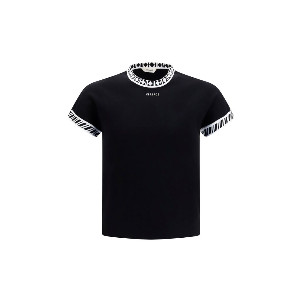 Black Cotton T-Shirt
