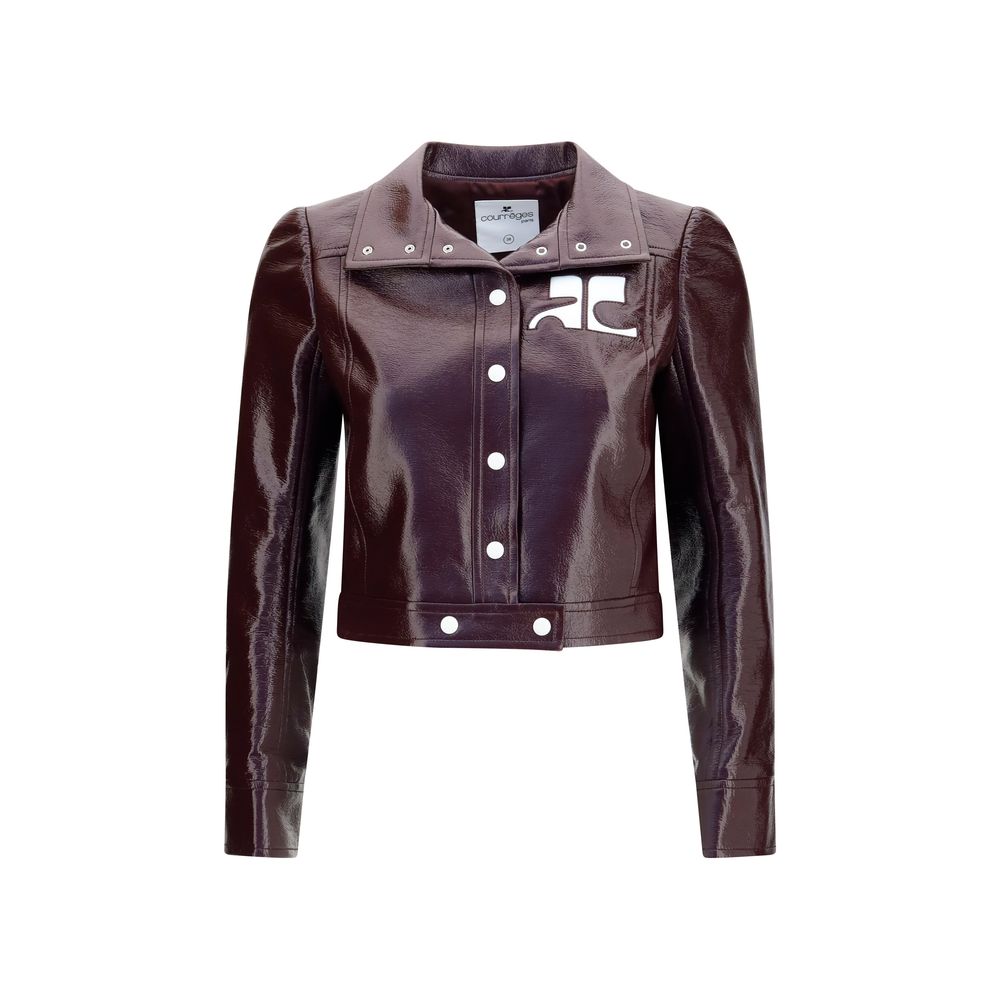 CourrèGes Bordeaux Cotton Jacket Clothing - Women
