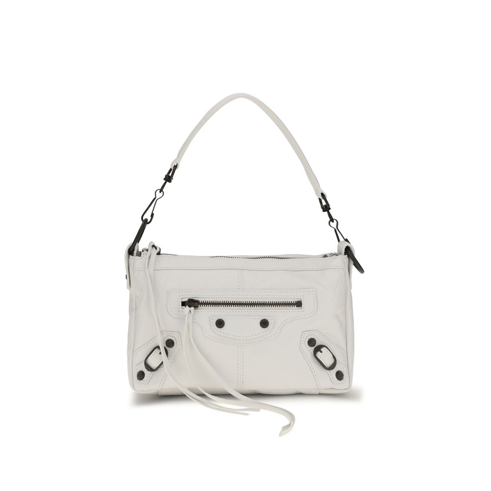 Balenciaga White Lamb Ovis Aries Handbag Bag - Women