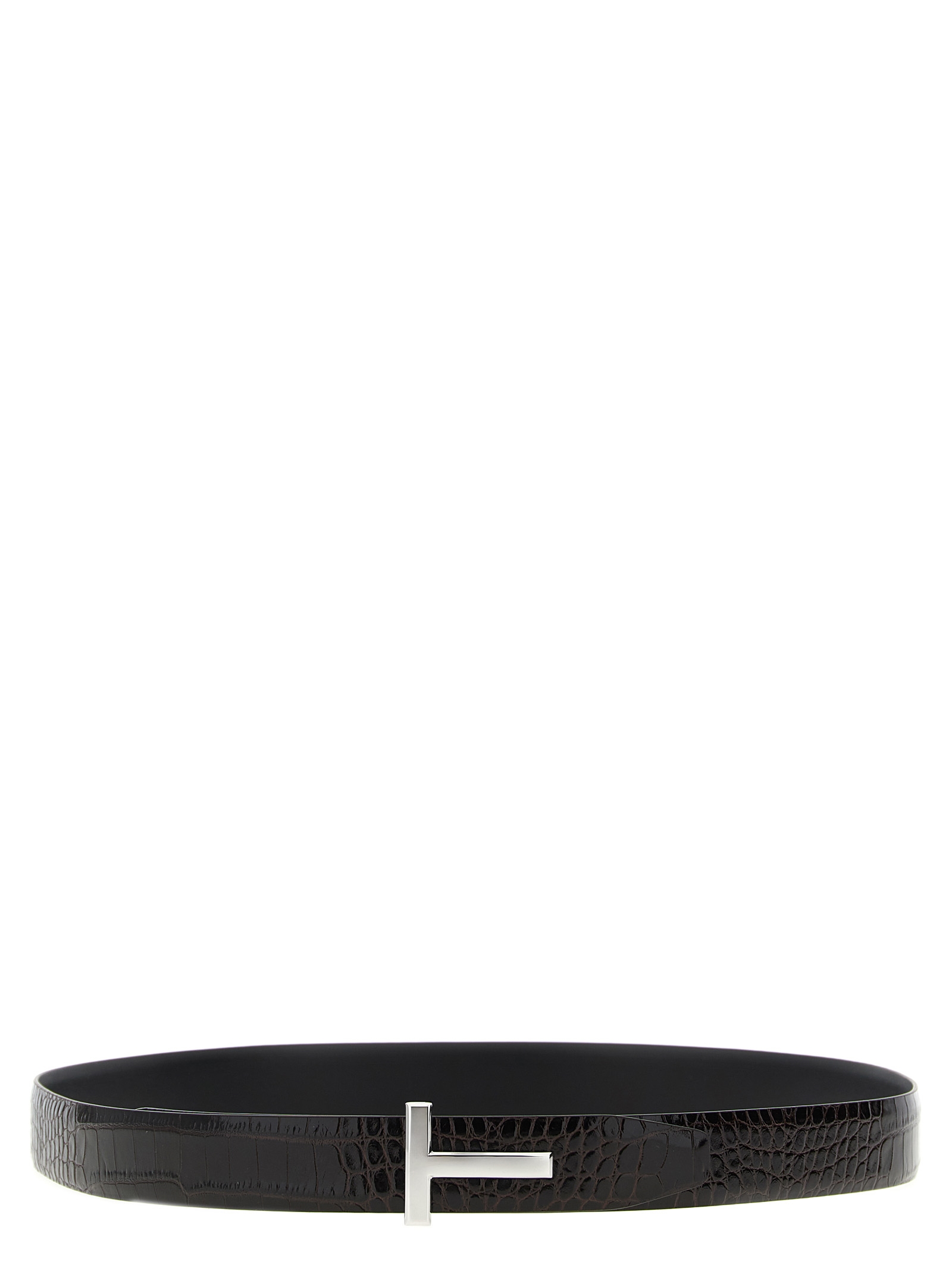 Brown Calfskin Regular Belt