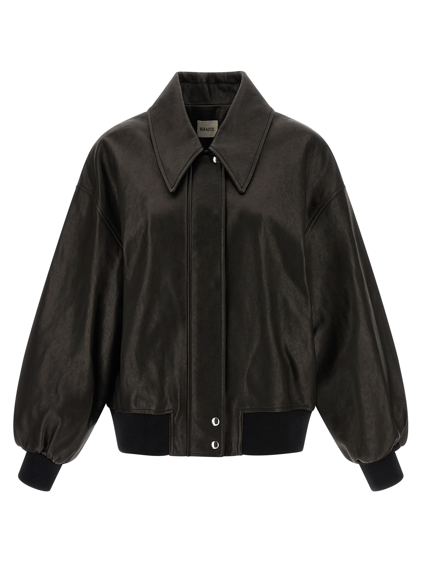 Black Lamb Leather Leather Jacket