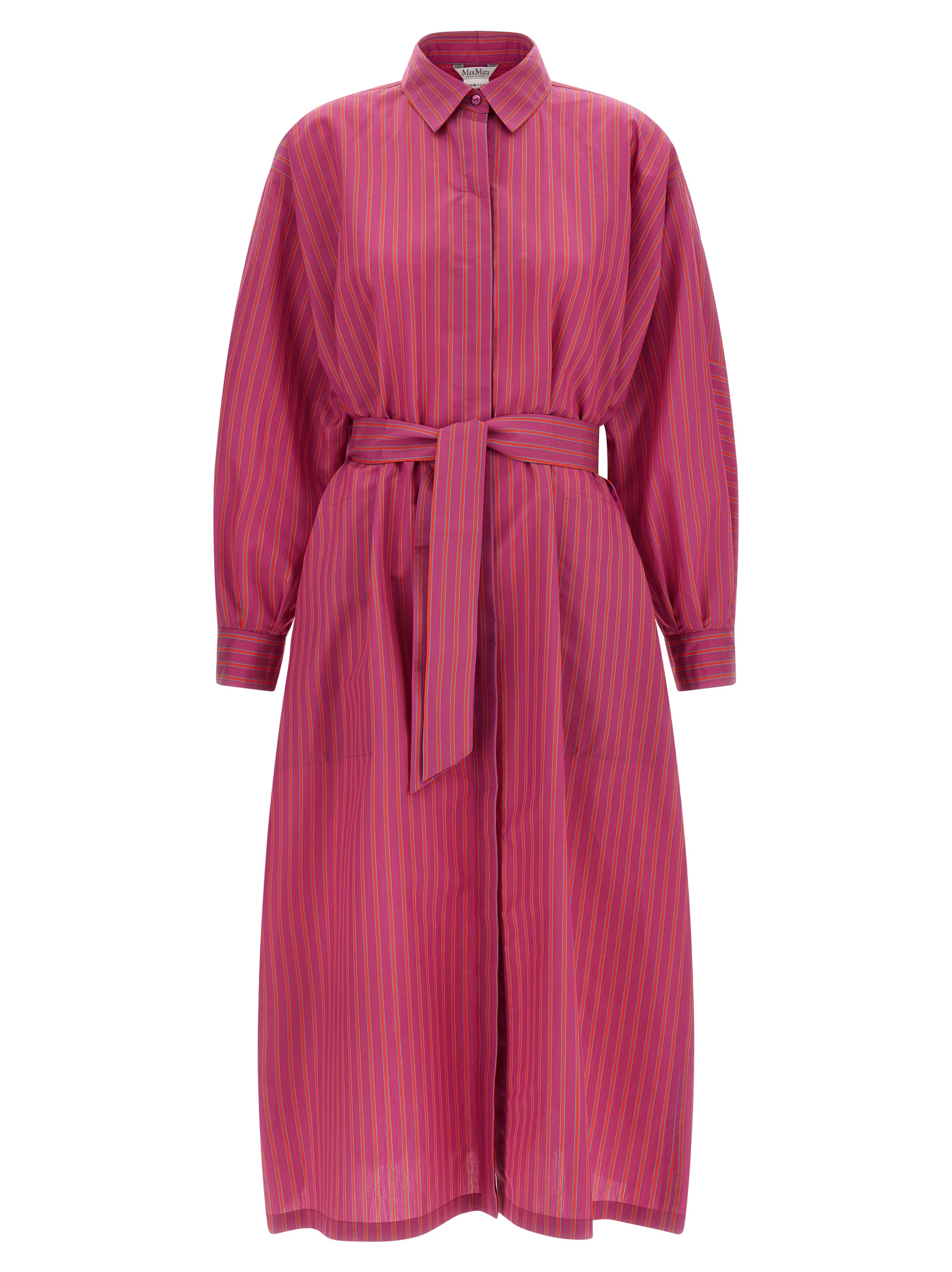 Max Mara Purple Cotton Long Dress - Women