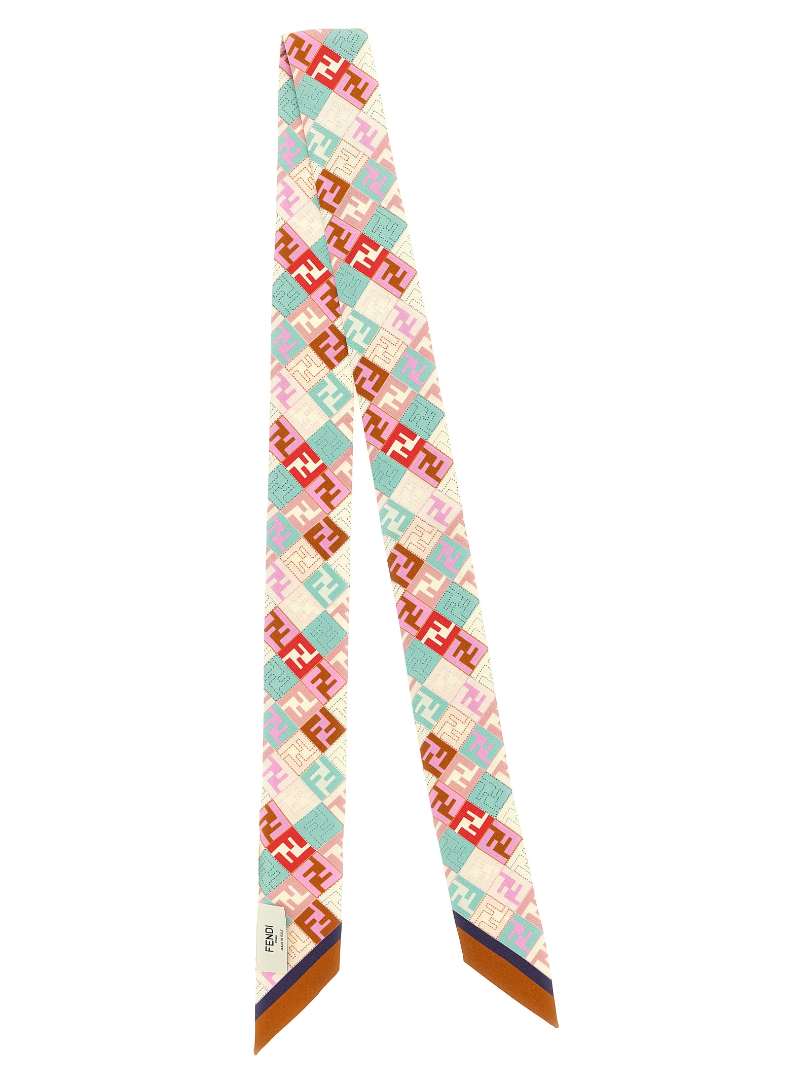 Fendi Multicolor Silk Foulard Accessory - Women