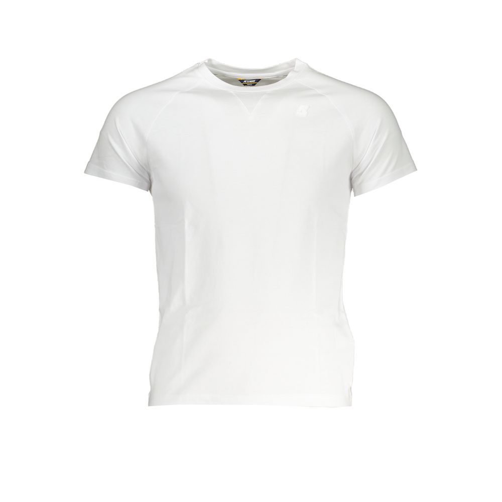 White Cotton Men's T-Shirt
