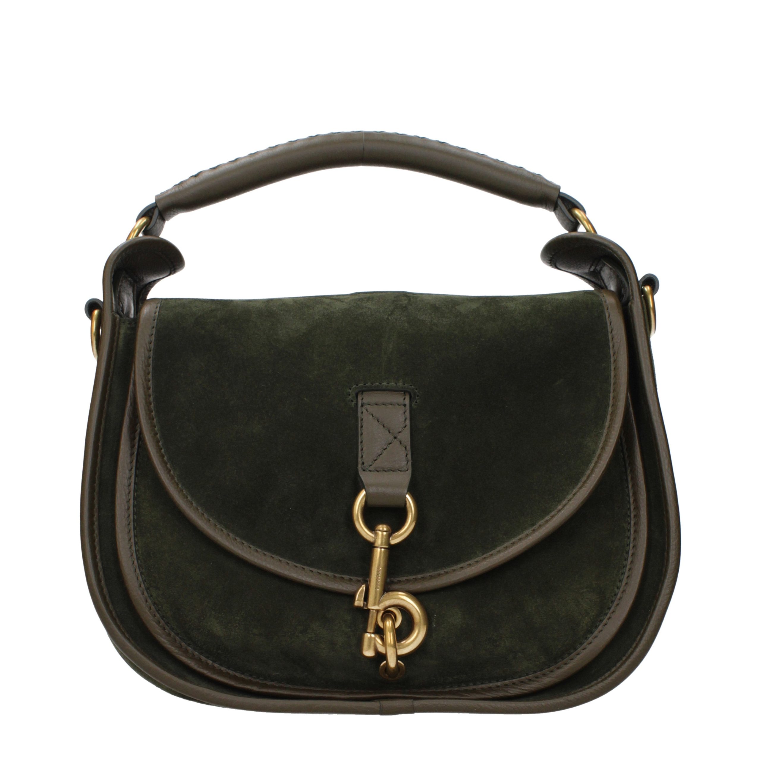 Green Leather Handbag
