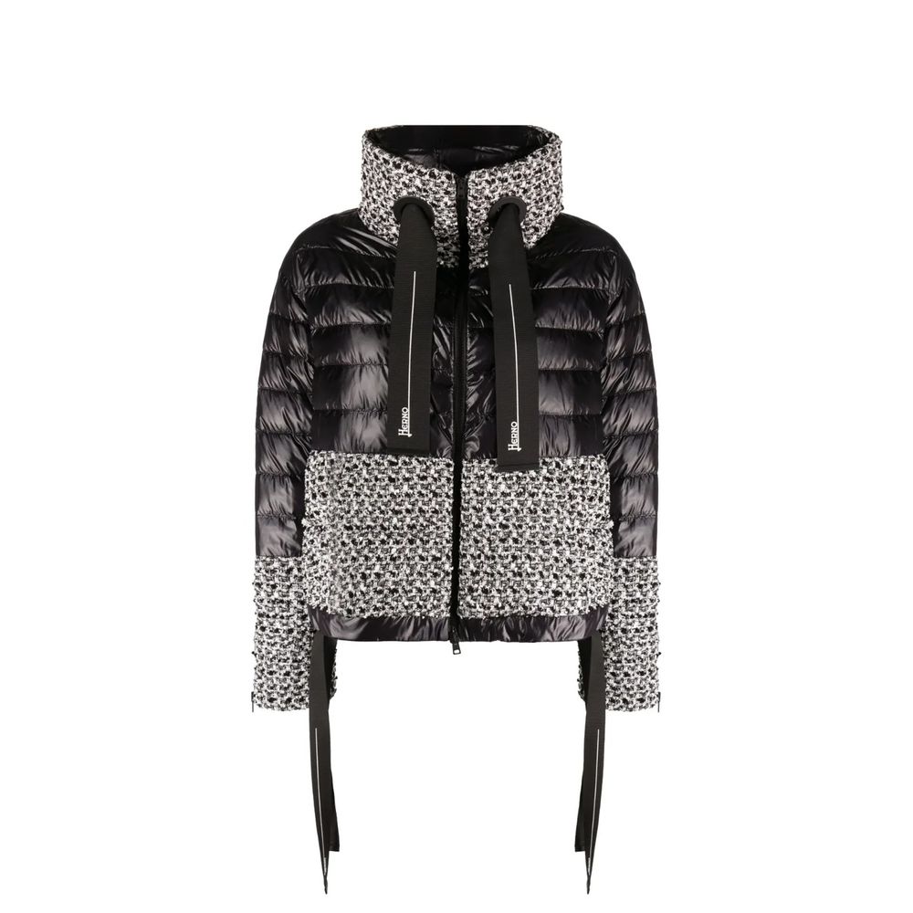 Herno Black Polyamide Full-Length Jacket Clothing - Women