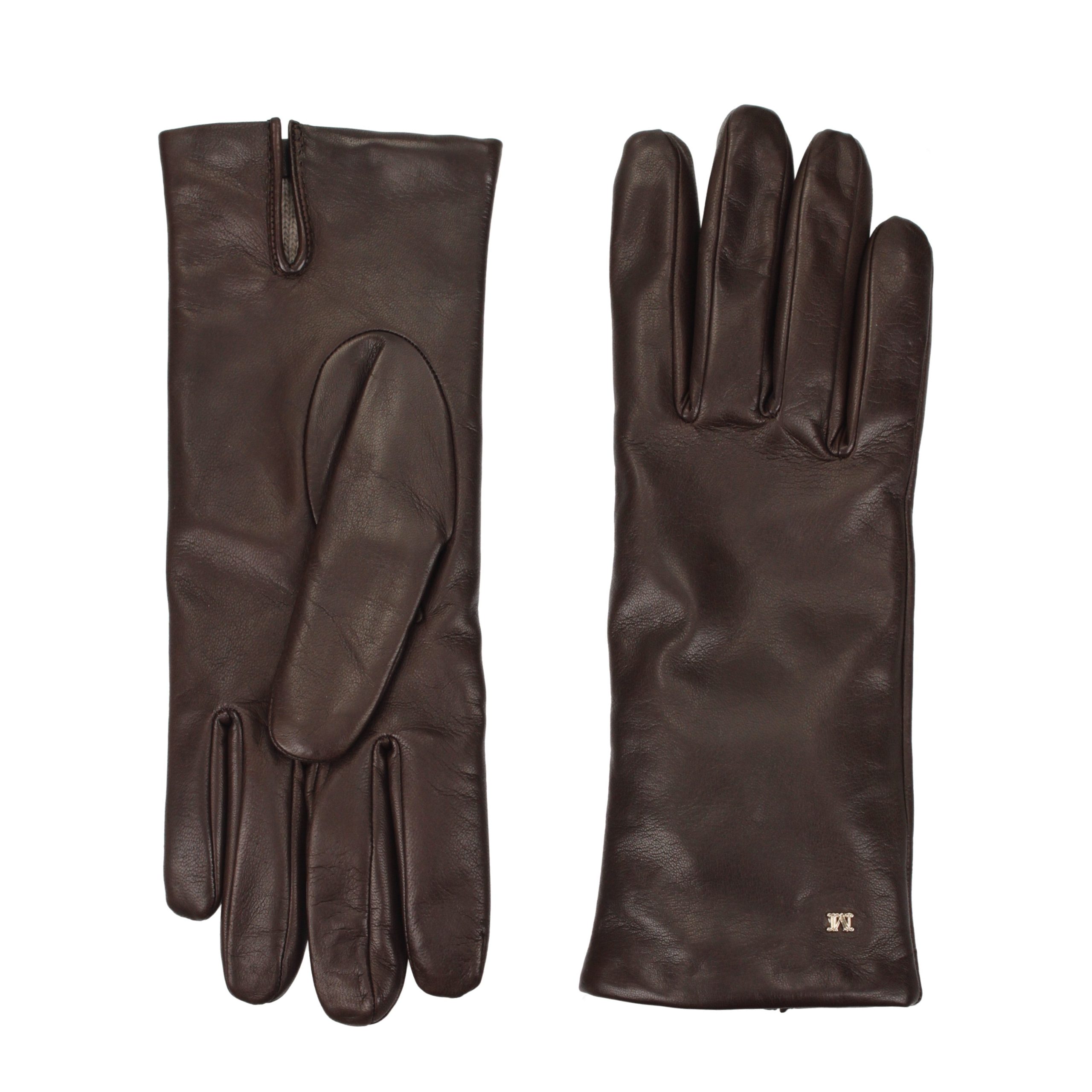 Brown Leather Gloves