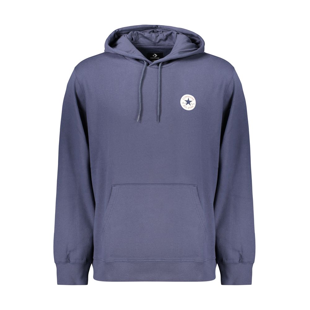 Blue Cotton Men's Sweatshirt
