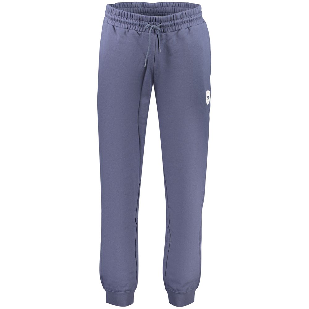 Blue Cotton Men's Trouser