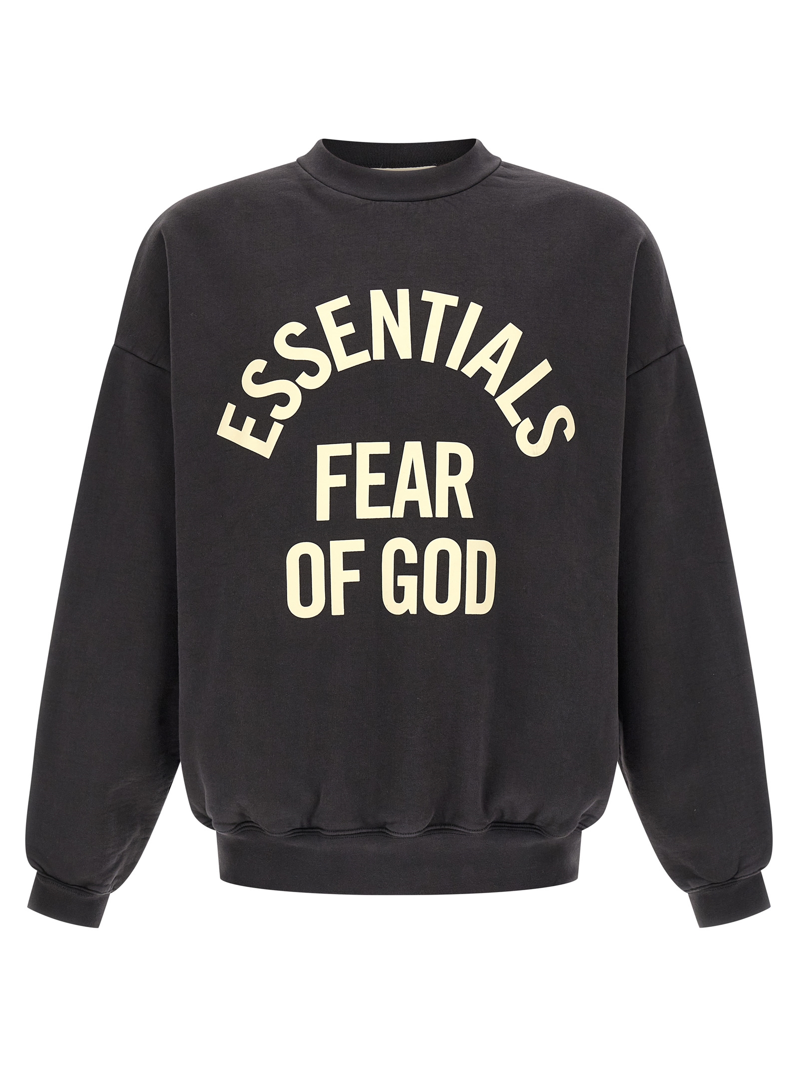 Black Cotton Sweatshirt