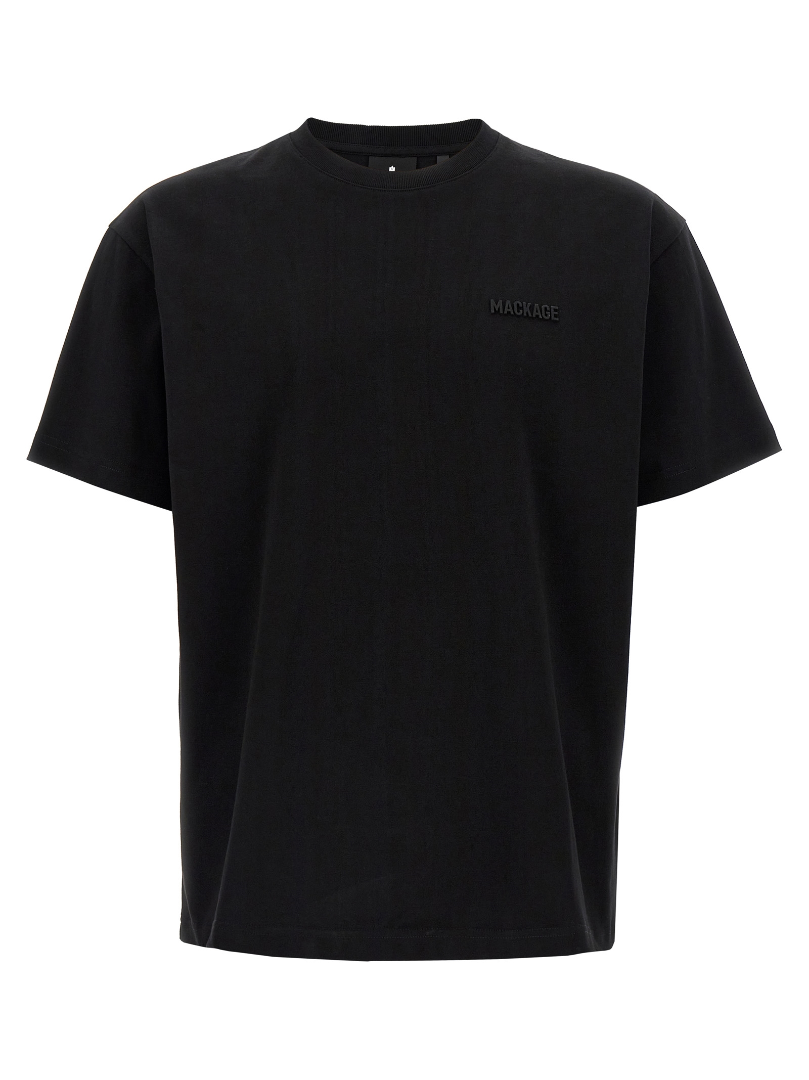 Black Cotton T-Shirt