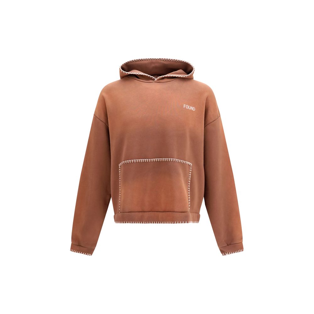 Brown Cotton Sweatshirt