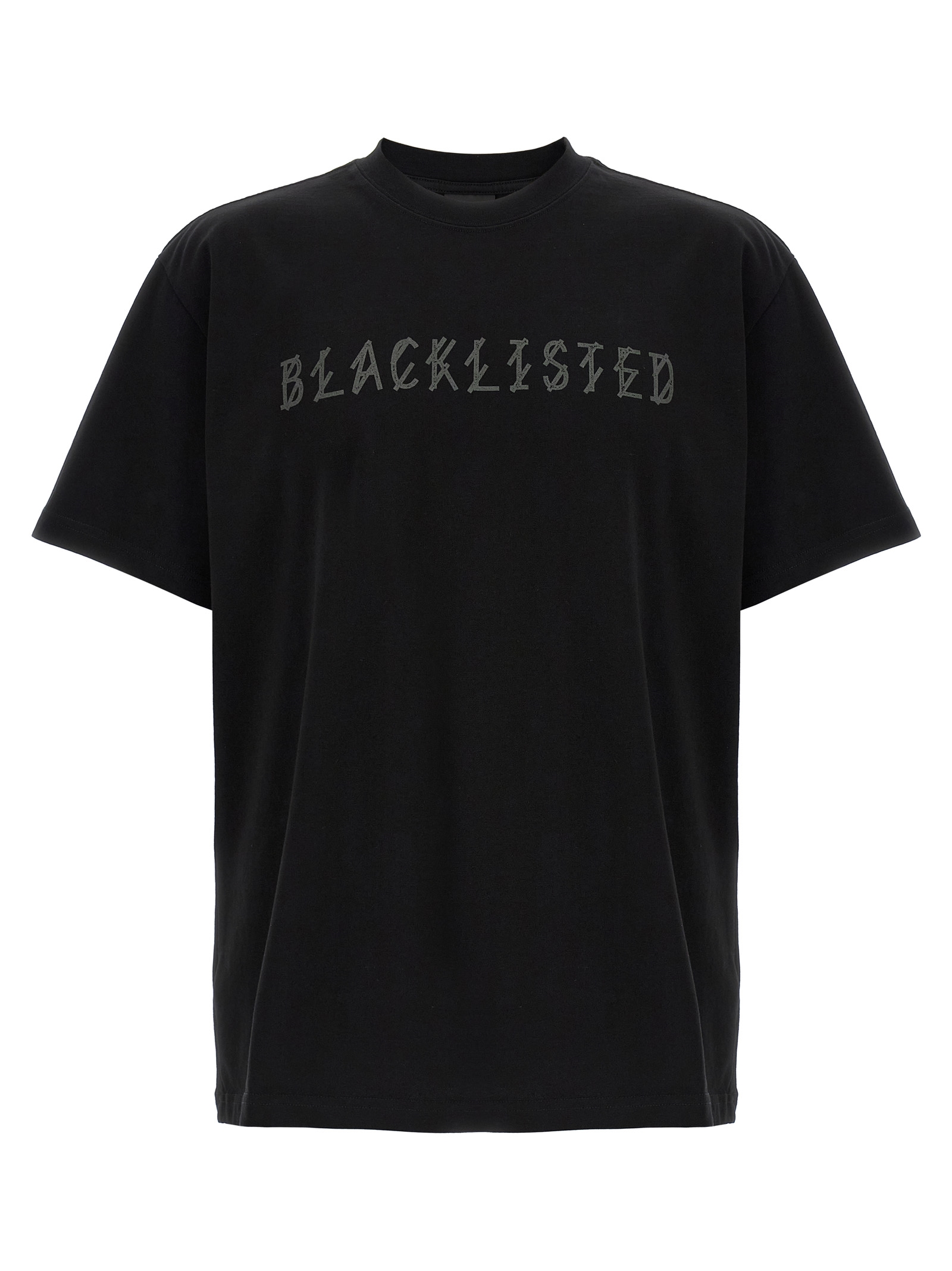 Black Cotton T-Shirt
