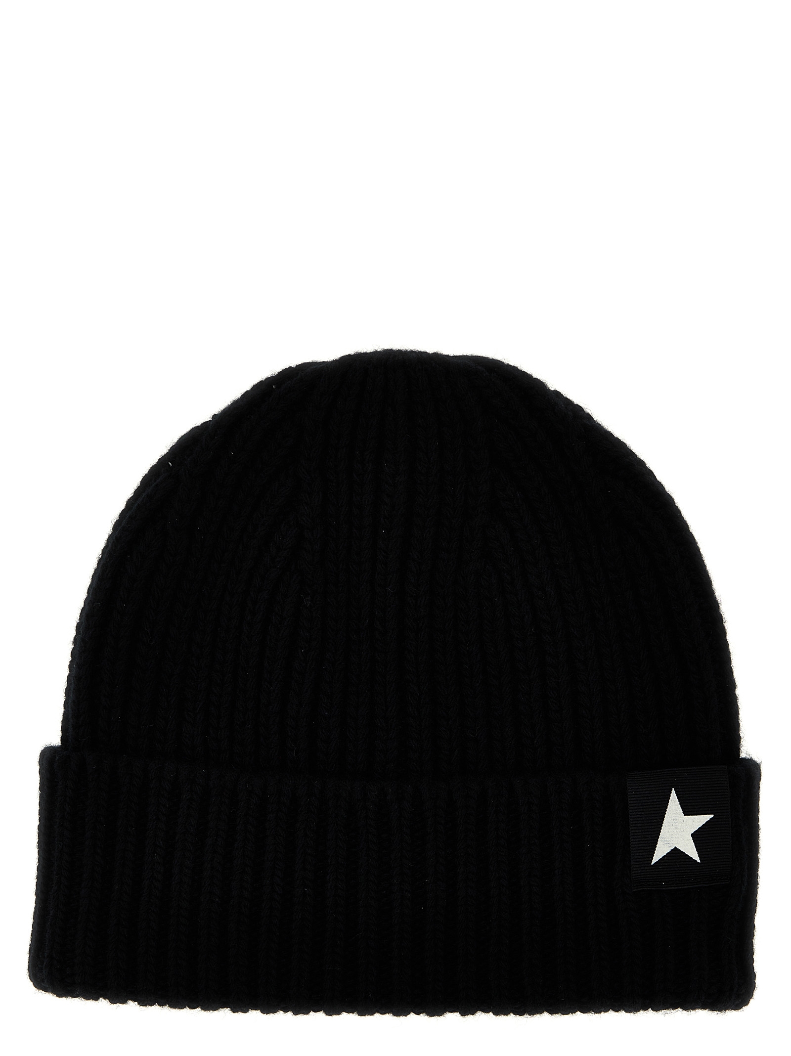 Golden Goose Black Wool Beanie Accessory - Men