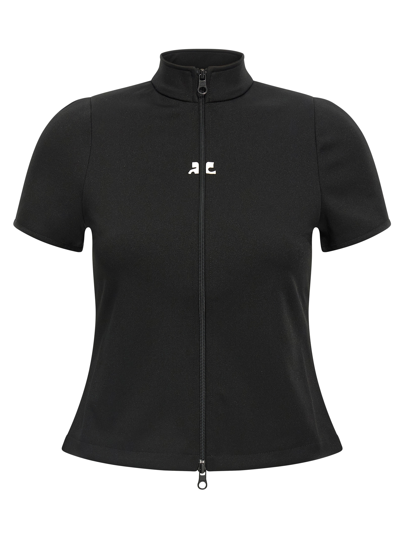Black Polyester Top