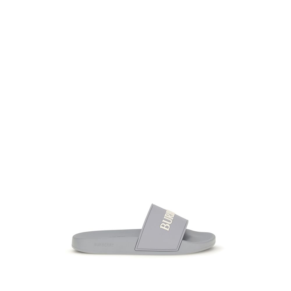 Gray Rubber Slides