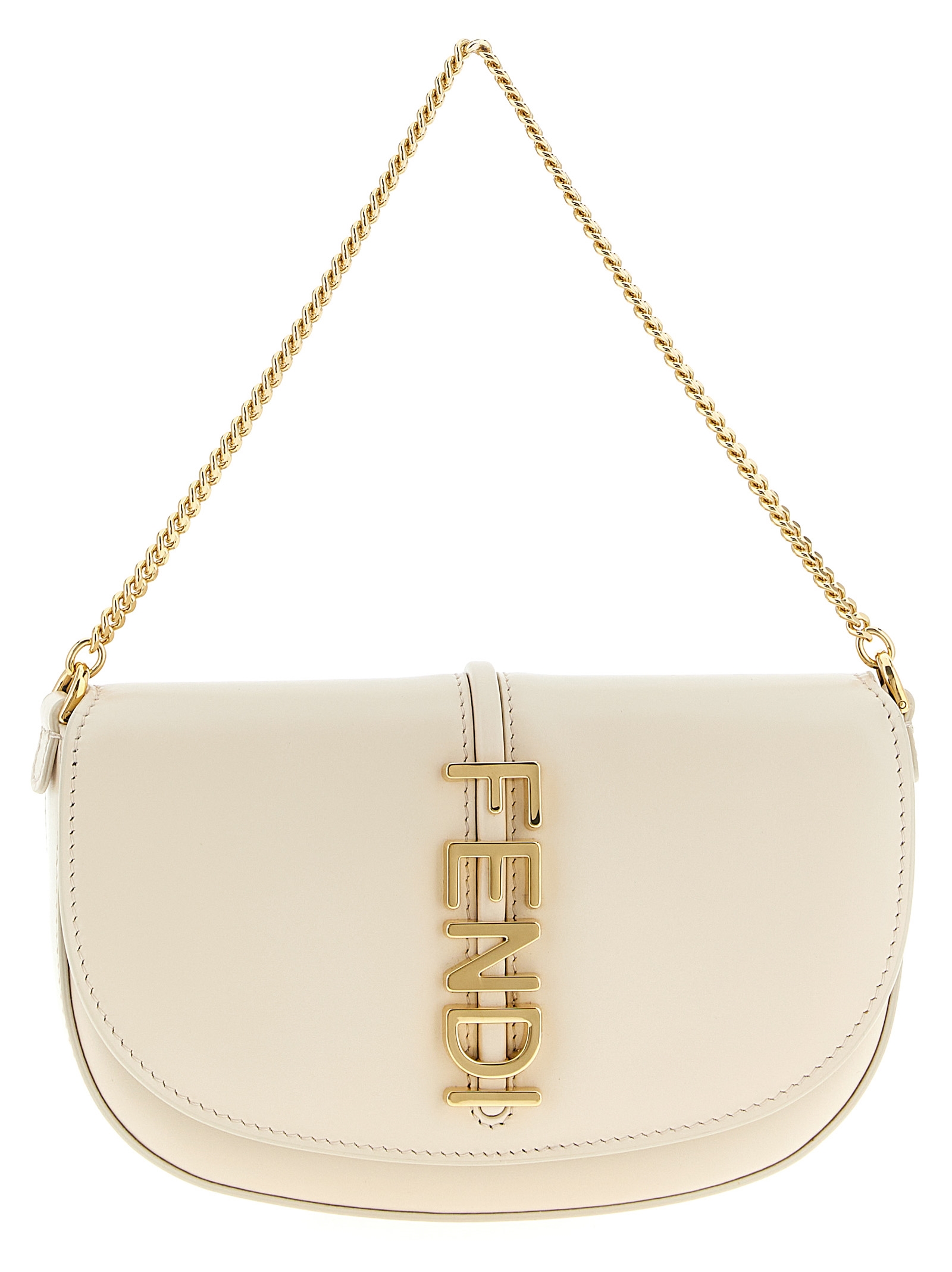 Beige Calfskin Cardholder