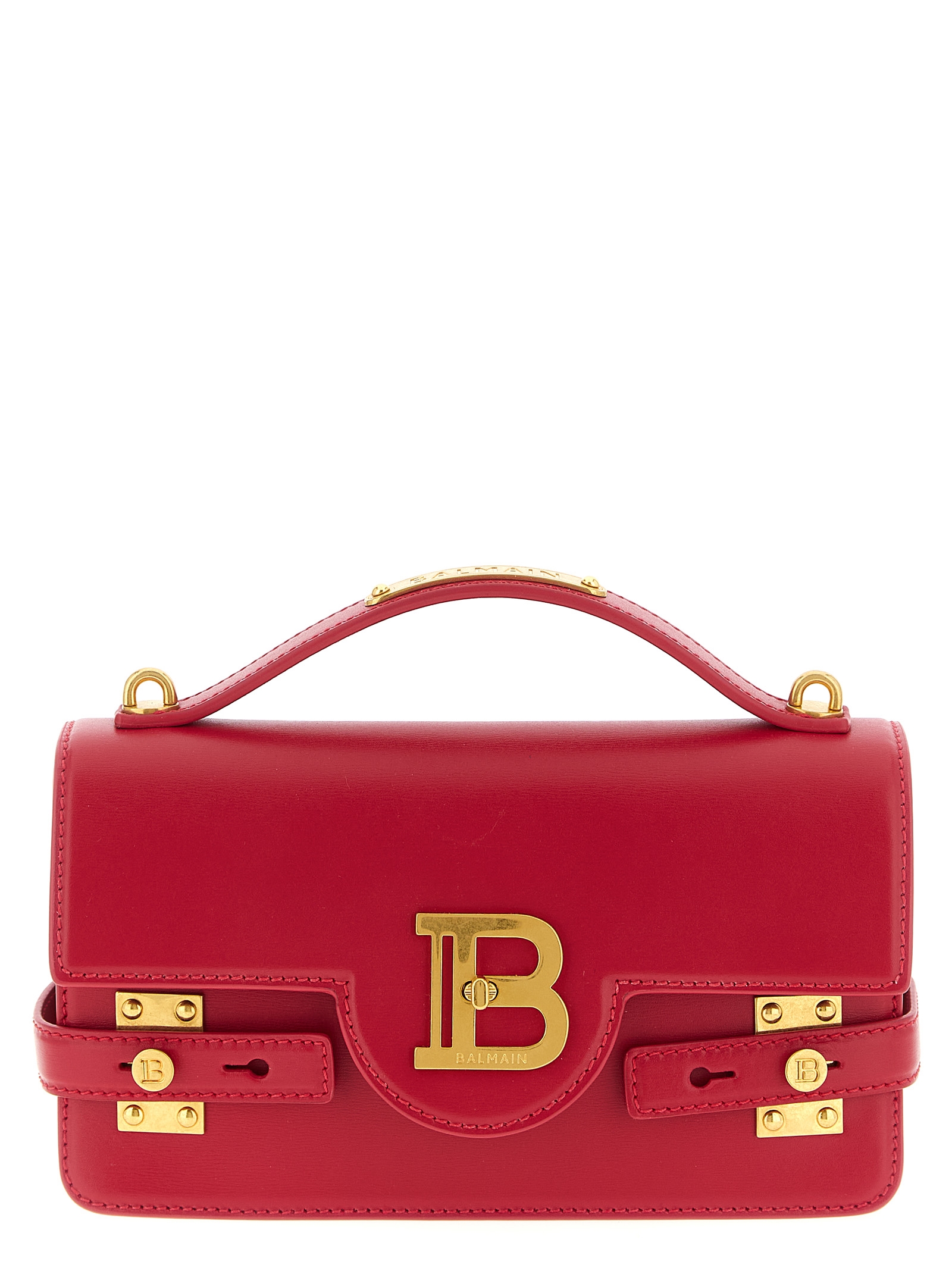 Balmain Fuchsia Calfskin Handbag Bag - Women