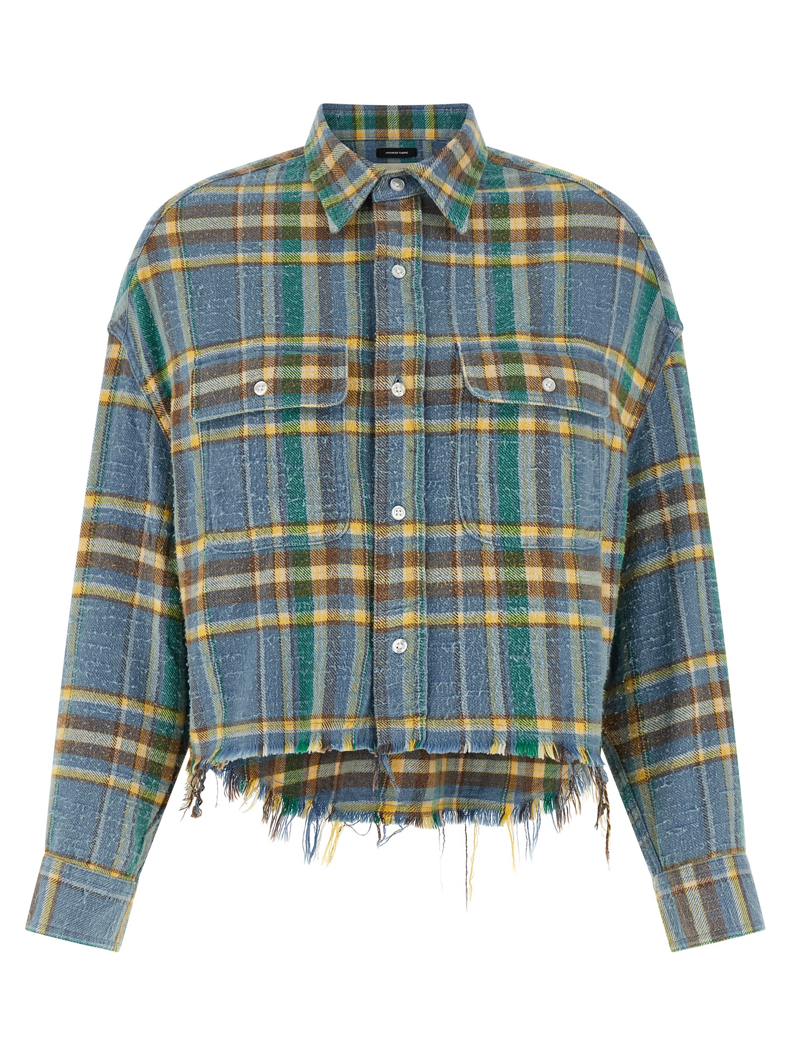 Blue Cotton Blouse