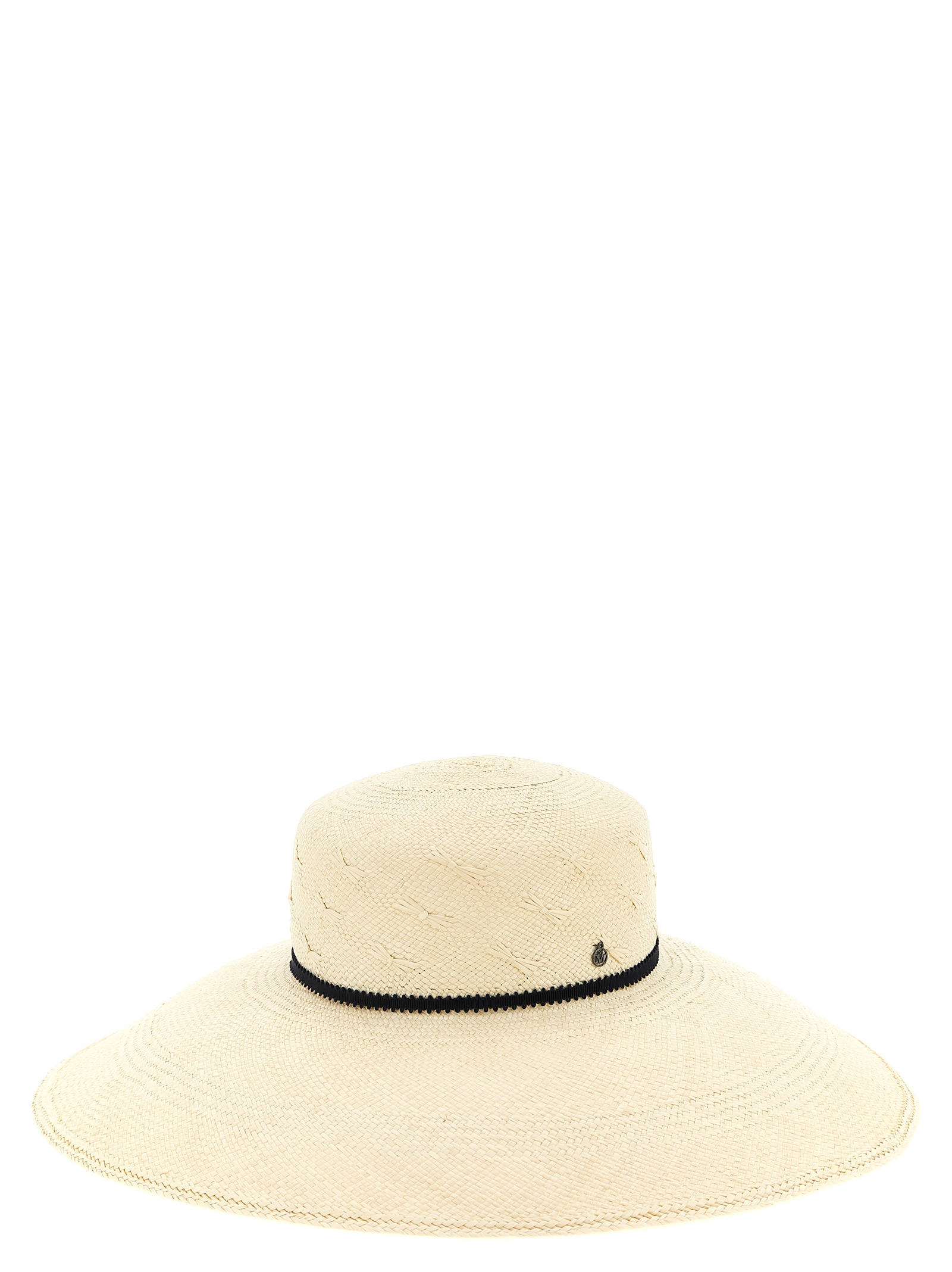 Beige Fabric Sunhat