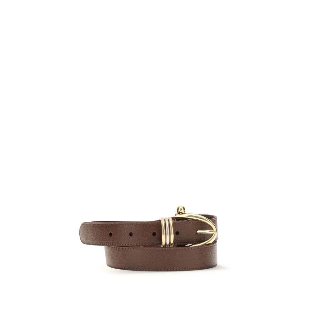 Brown Calf Leather Bos Taurus Belt