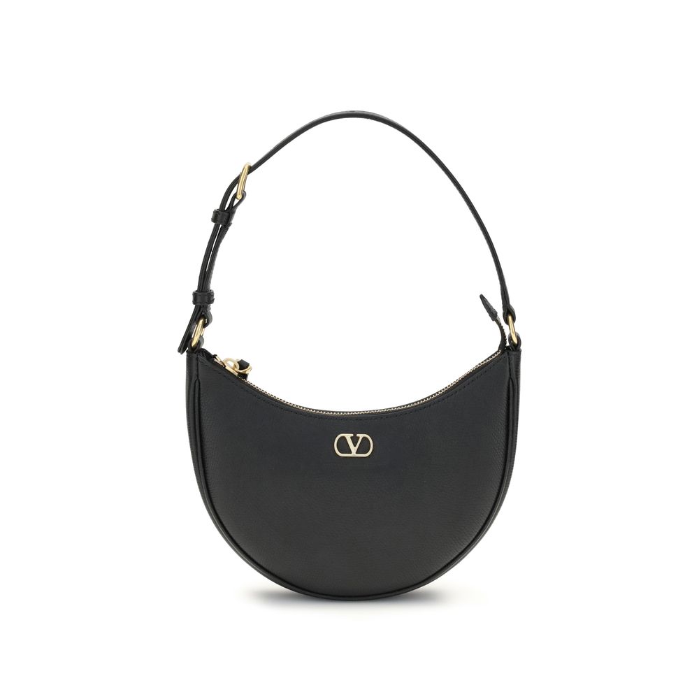 Black Calf Leather Bos Taurus Shoulder Bag