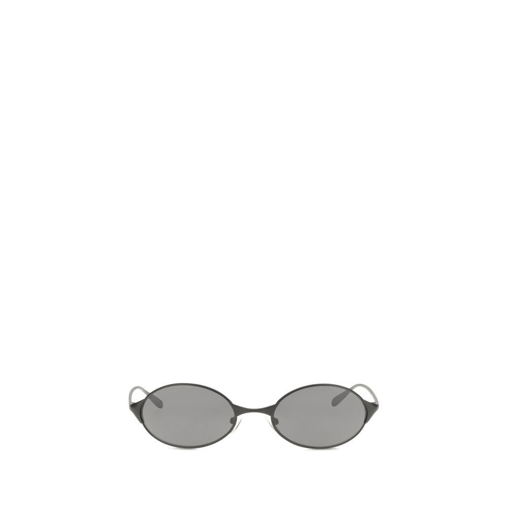 Gray Metal Sunglasses