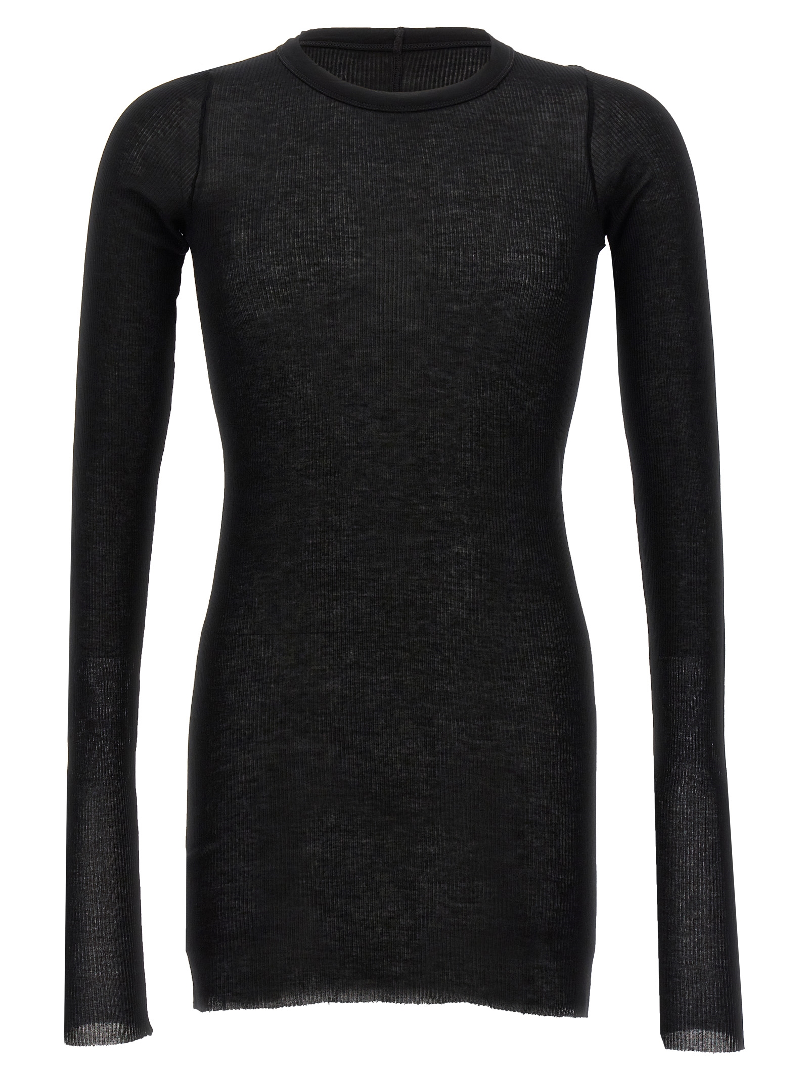 Black Viscose T-Shirt